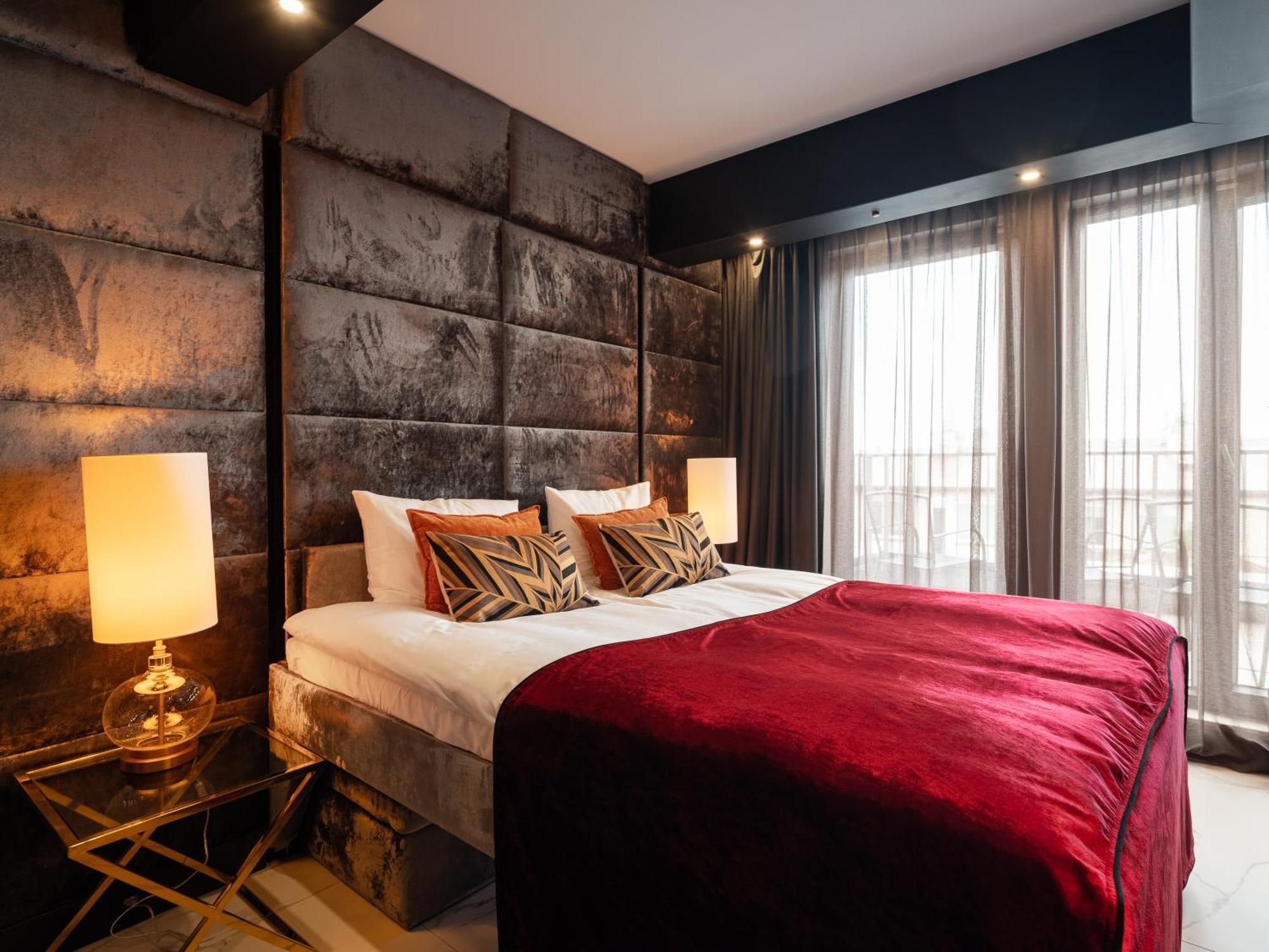 Ferienwohnung Art Penthouse With Jacuzzi - Krakow Center Exterior foto