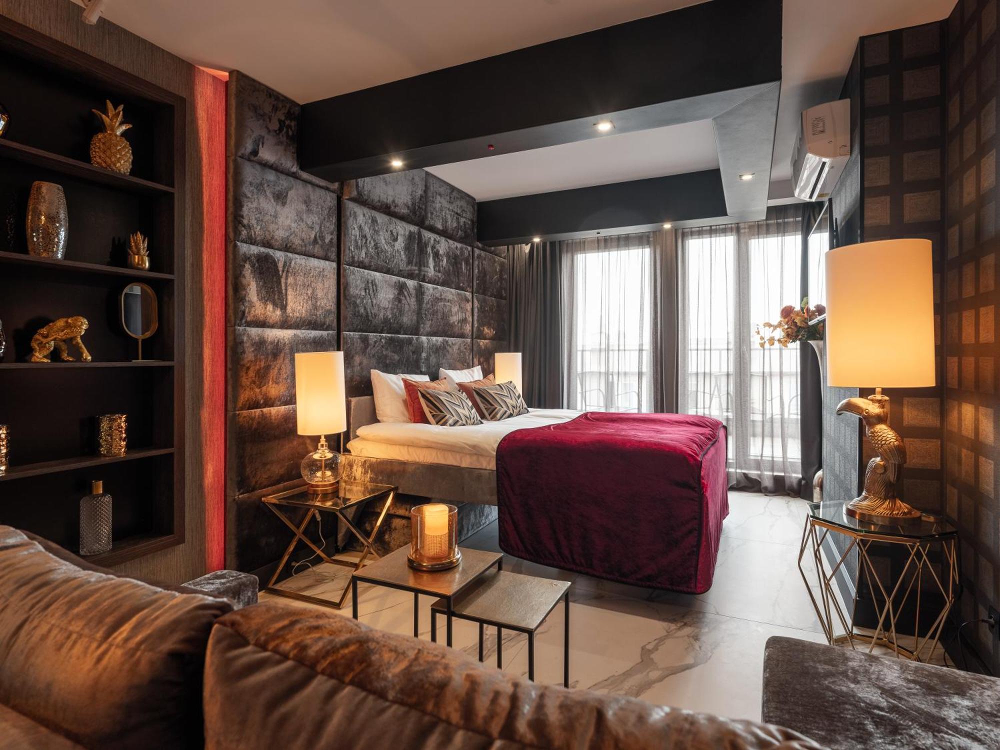 Ferienwohnung Art Penthouse With Jacuzzi - Krakow Center Exterior foto